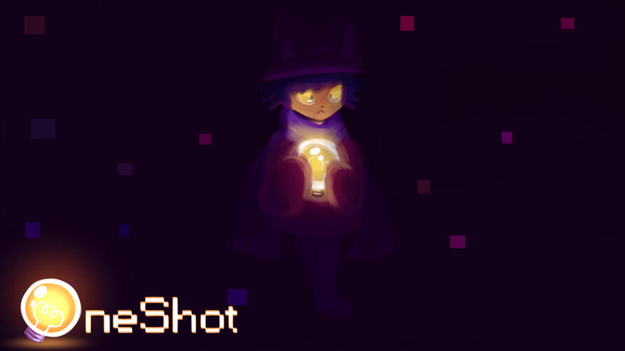 Fanart of the game "OneShot"